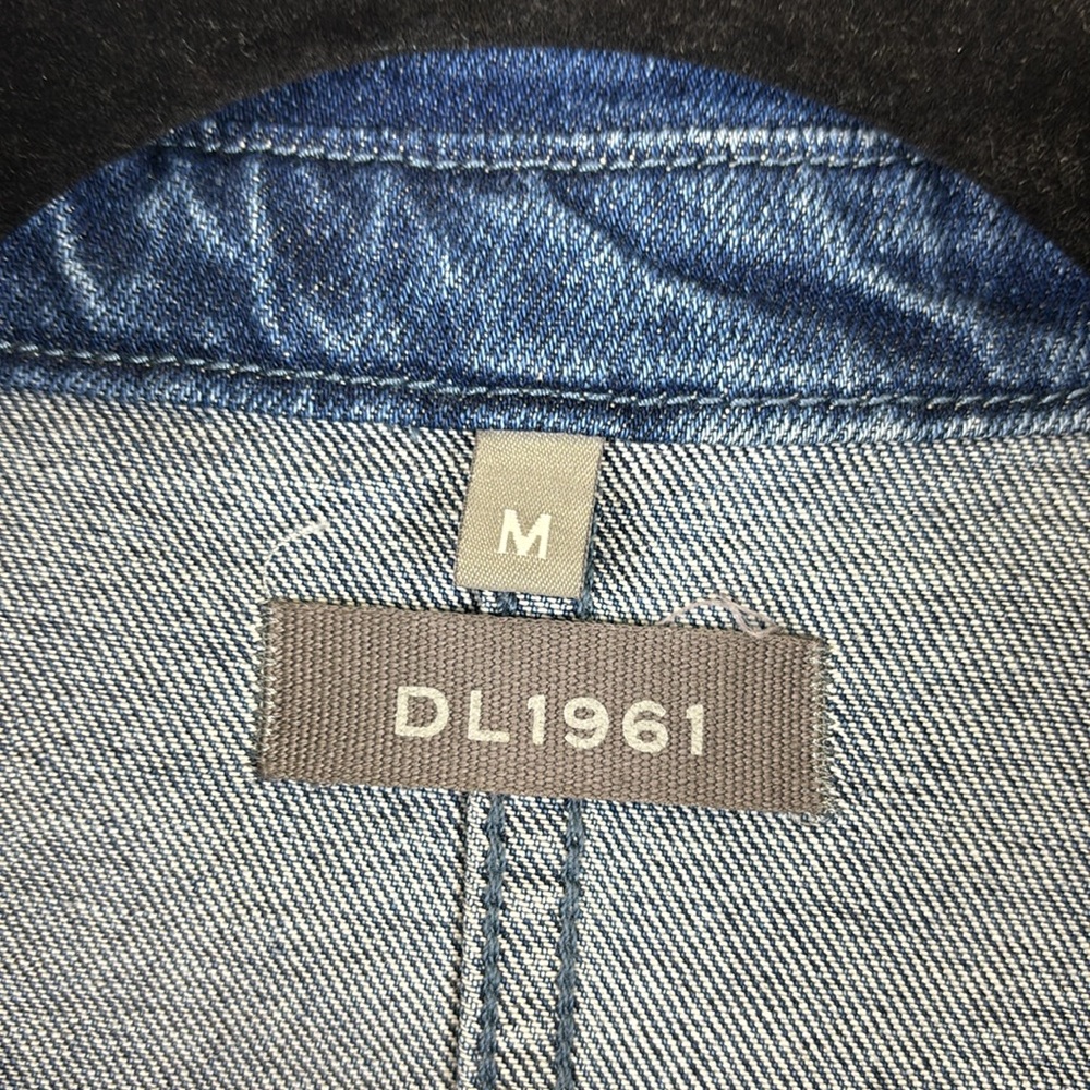 DL1961 Freja long sleeve denim utility jumpsuit in Tripoli sz med - Picture 5 of 13